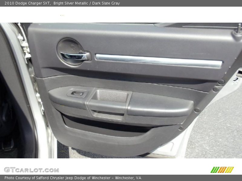 Bright Silver Metallic / Dark Slate Gray 2010 Dodge Charger SXT