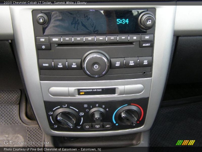 Summit White / Ebony 2010 Chevrolet Cobalt LT Sedan