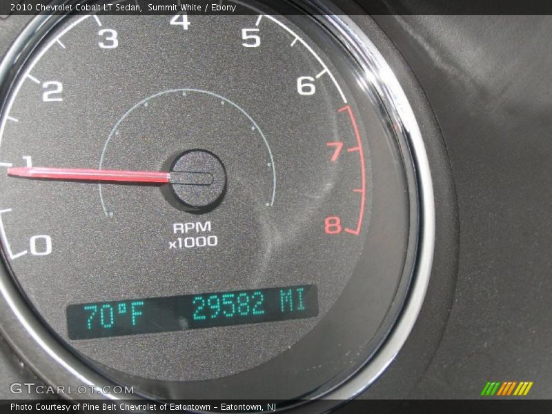 Summit White / Ebony 2010 Chevrolet Cobalt LT Sedan