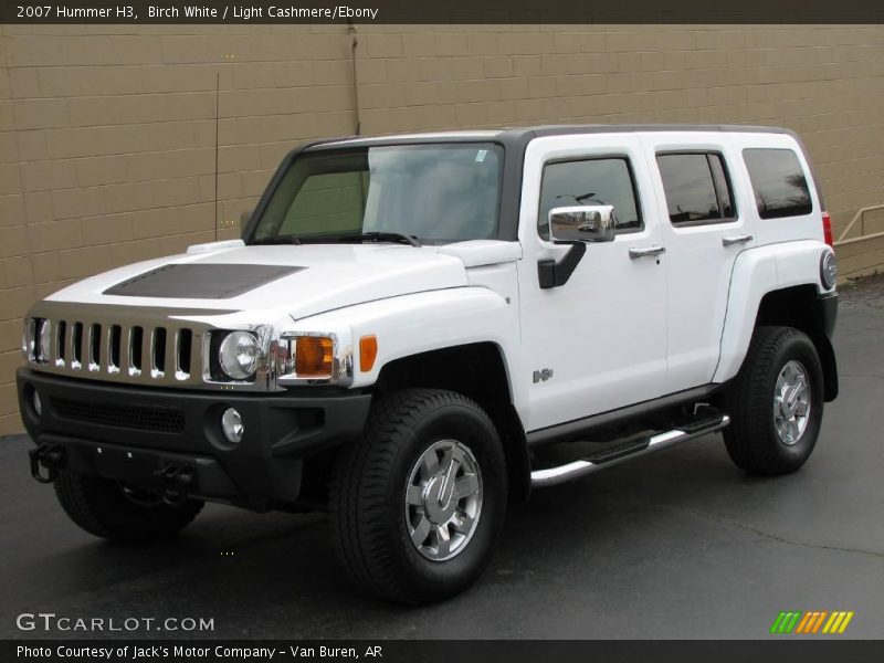 Birch White / Light Cashmere/Ebony 2007 Hummer H3