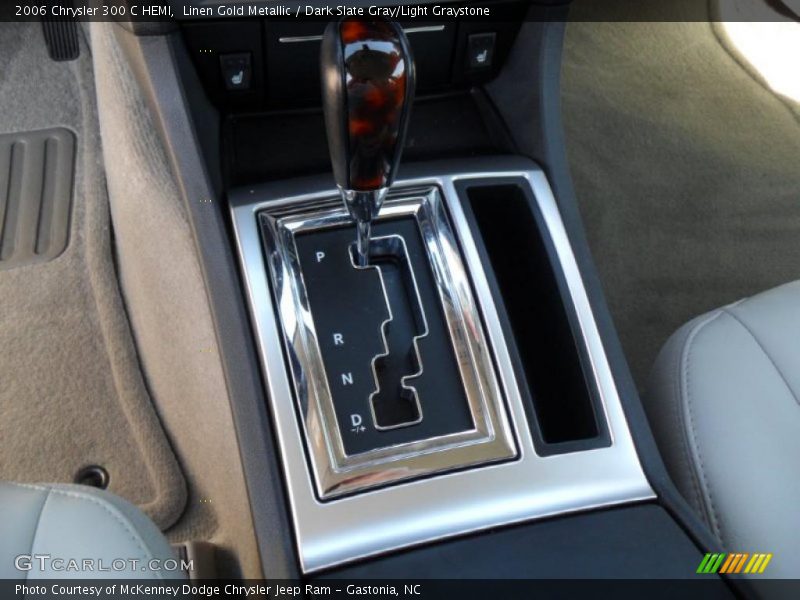 Linen Gold Metallic / Dark Slate Gray/Light Graystone 2006 Chrysler 300 C HEMI
