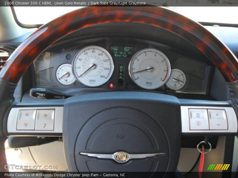 Linen Gold Metallic / Dark Slate Gray/Light Graystone 2006 Chrysler 300 C HEMI