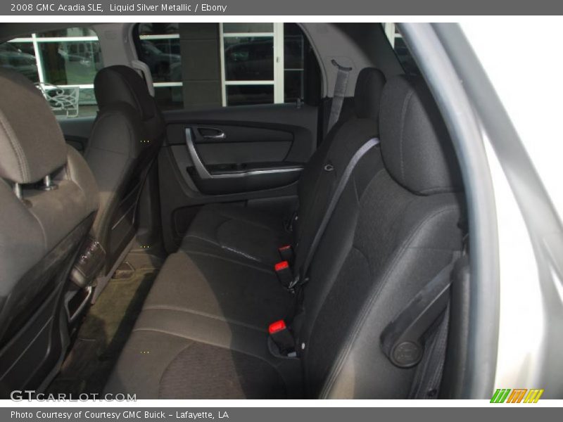 Liquid Silver Metallic / Ebony 2008 GMC Acadia SLE