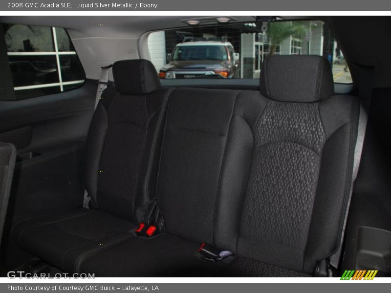 Liquid Silver Metallic / Ebony 2008 GMC Acadia SLE