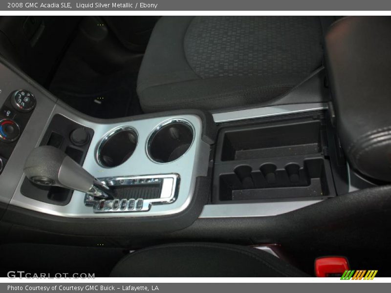 Liquid Silver Metallic / Ebony 2008 GMC Acadia SLE