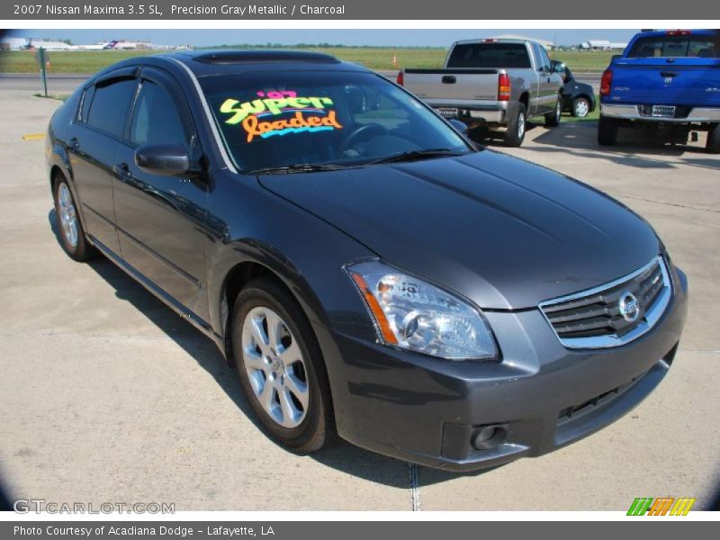 Precision Gray Metallic / Charcoal 2007 Nissan Maxima 3.5 SL