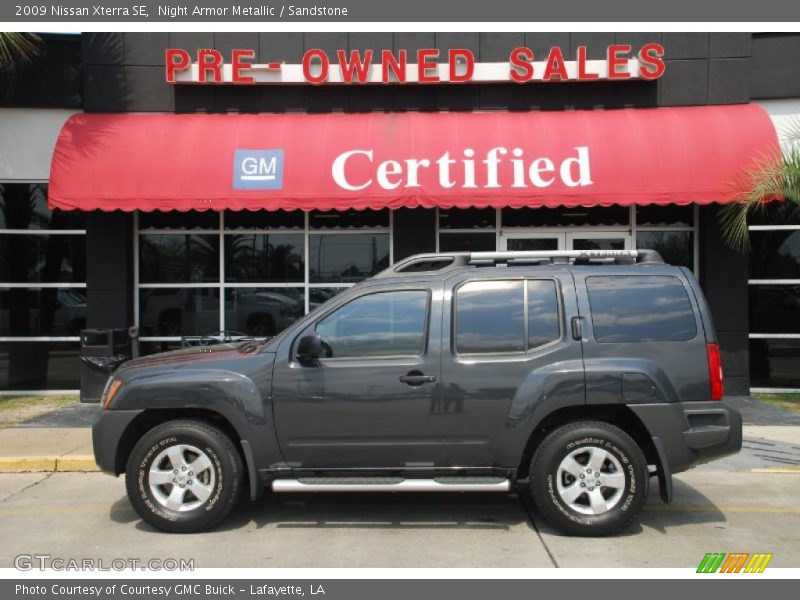 Night Armor Metallic / Sandstone 2009 Nissan Xterra SE