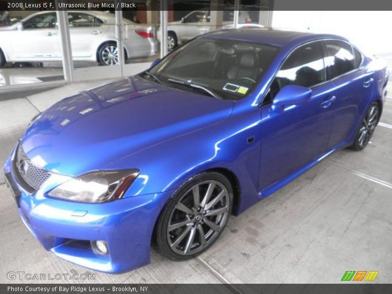 Ultrasonic Blue Mica / Black 2008 Lexus IS F