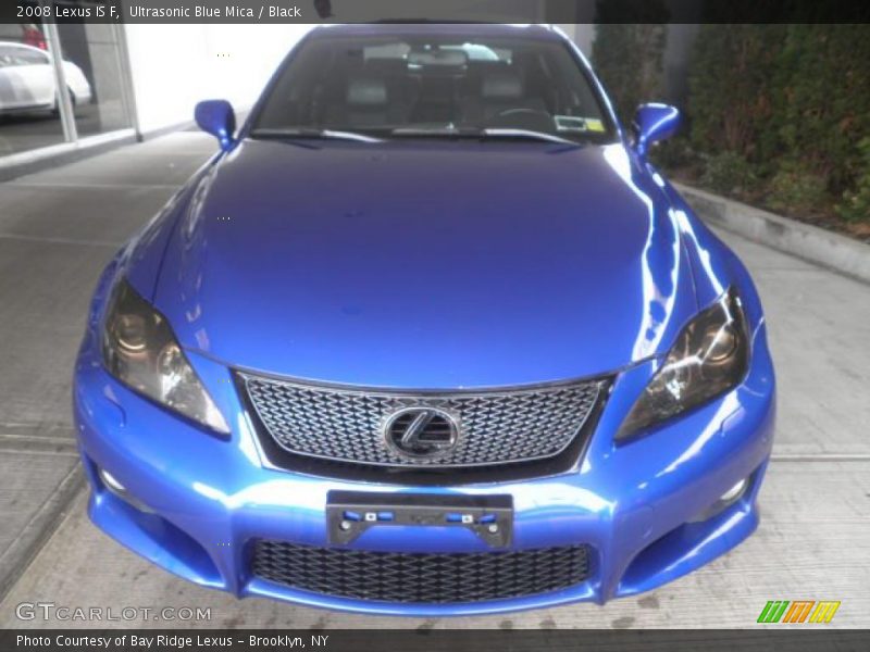 Ultrasonic Blue Mica / Black 2008 Lexus IS F