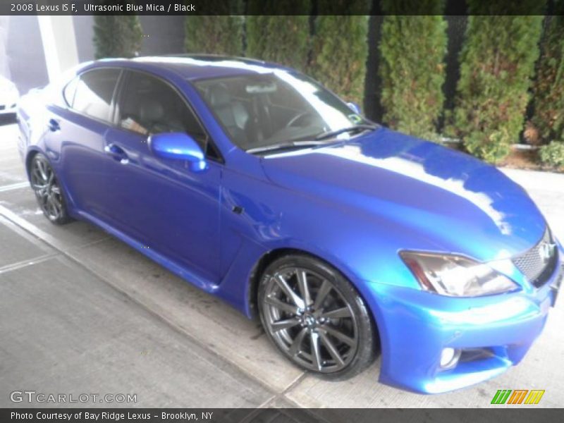 Ultrasonic Blue Mica / Black 2008 Lexus IS F