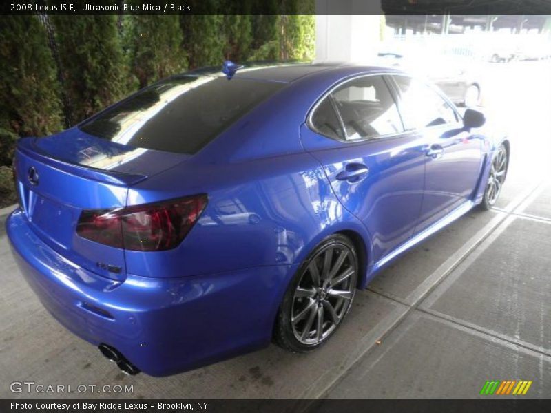 Ultrasonic Blue Mica / Black 2008 Lexus IS F