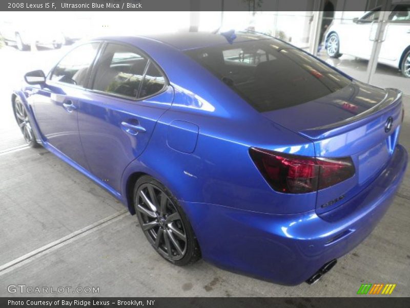 Ultrasonic Blue Mica / Black 2008 Lexus IS F