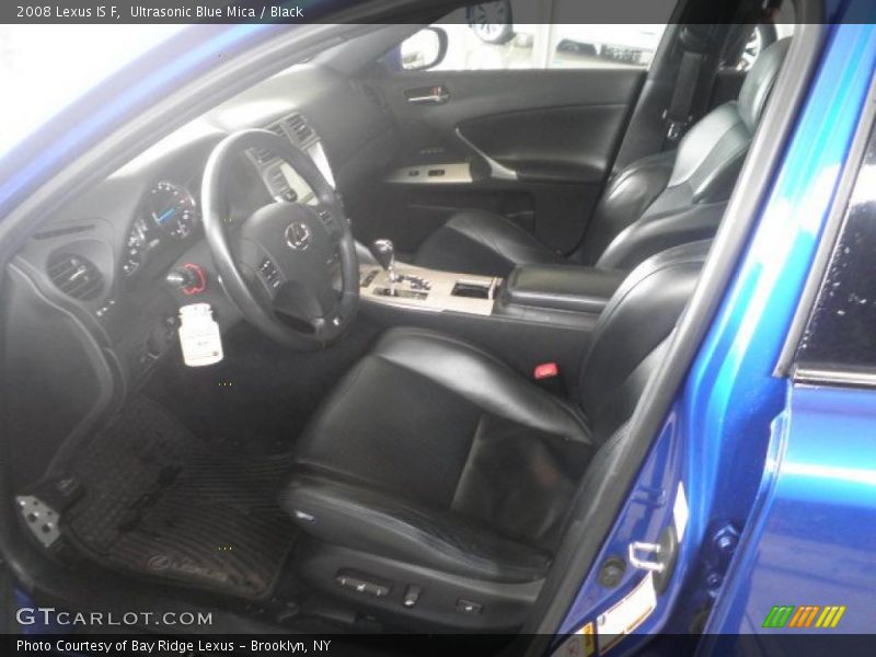 Ultrasonic Blue Mica / Black 2008 Lexus IS F