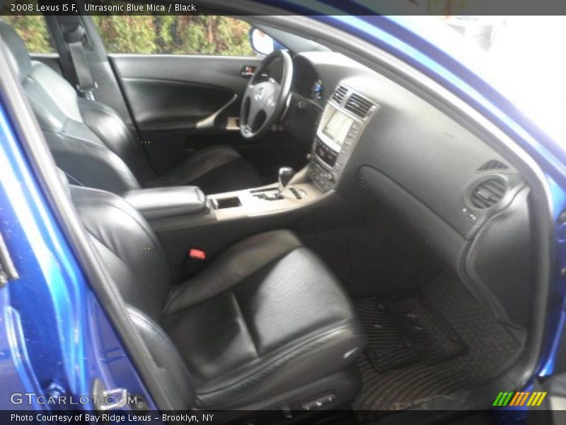 Ultrasonic Blue Mica / Black 2008 Lexus IS F