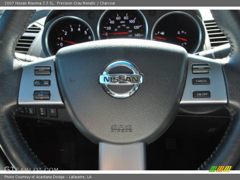 Precision Gray Metallic / Charcoal 2007 Nissan Maxima 3.5 SL