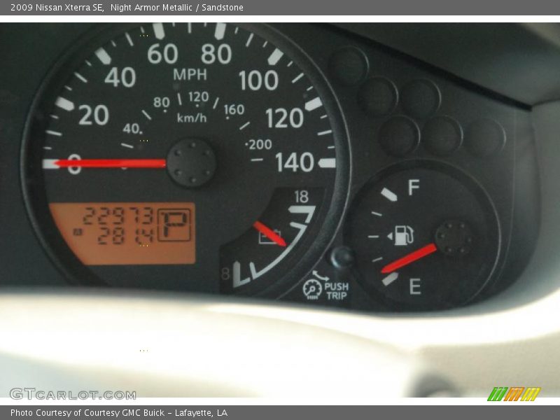 Night Armor Metallic / Sandstone 2009 Nissan Xterra SE