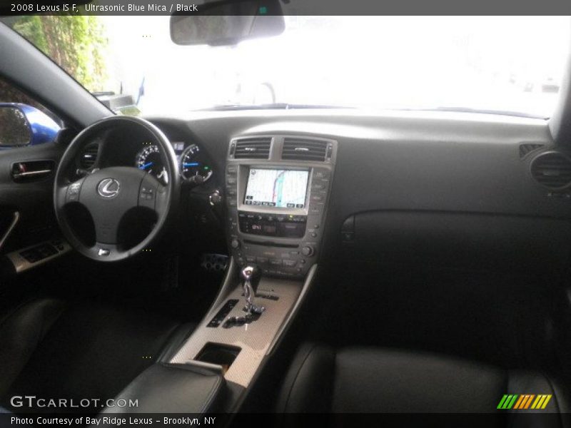 Ultrasonic Blue Mica / Black 2008 Lexus IS F