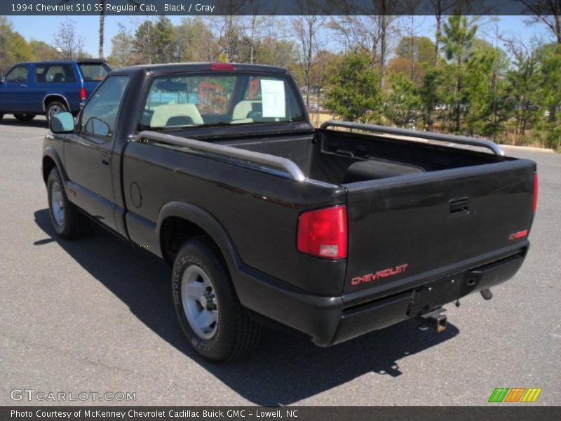 Black / Gray 1994 Chevrolet S10 SS Regular Cab
