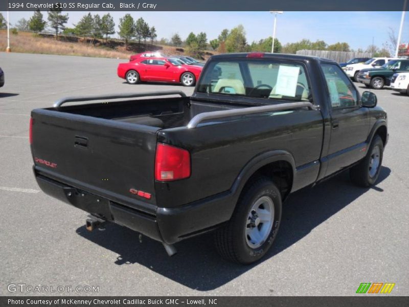 Black / Gray 1994 Chevrolet S10 SS Regular Cab