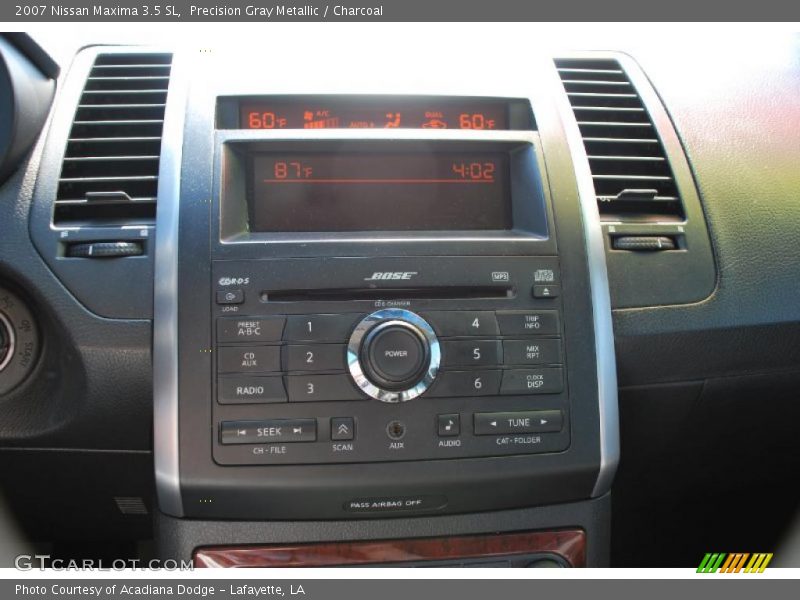 Precision Gray Metallic / Charcoal 2007 Nissan Maxima 3.5 SL