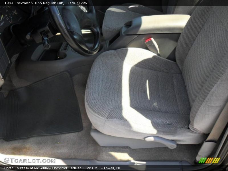 Black / Gray 1994 Chevrolet S10 SS Regular Cab