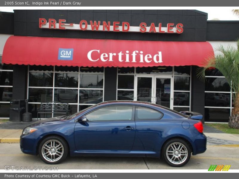 Indigo Ink Pearl / Dark Gray 2005 Scion tC