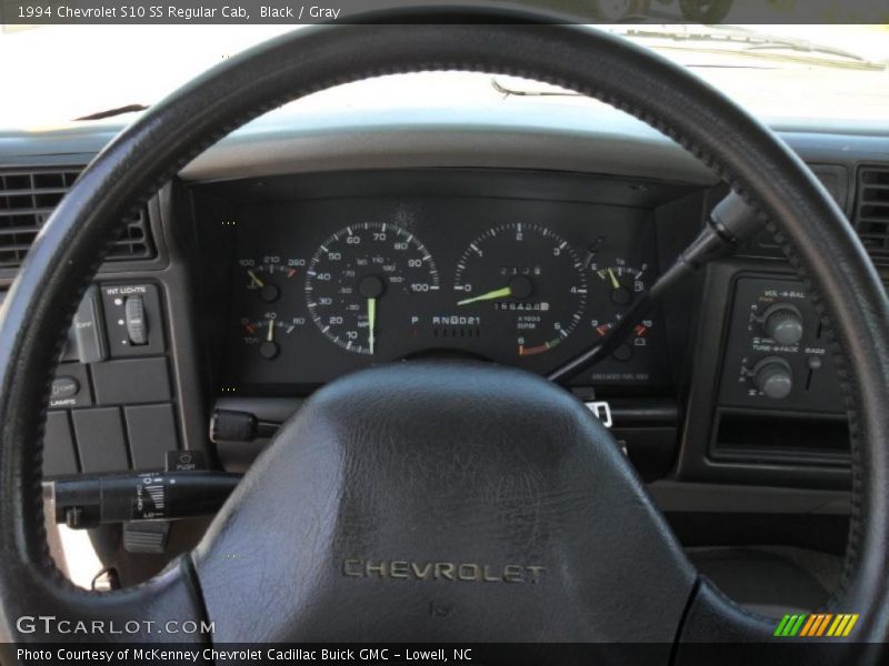 Black / Gray 1994 Chevrolet S10 SS Regular Cab