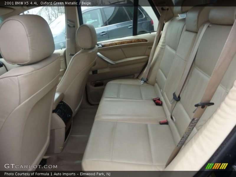 Oxford Green Metallic / Beige 2001 BMW X5 4.4i