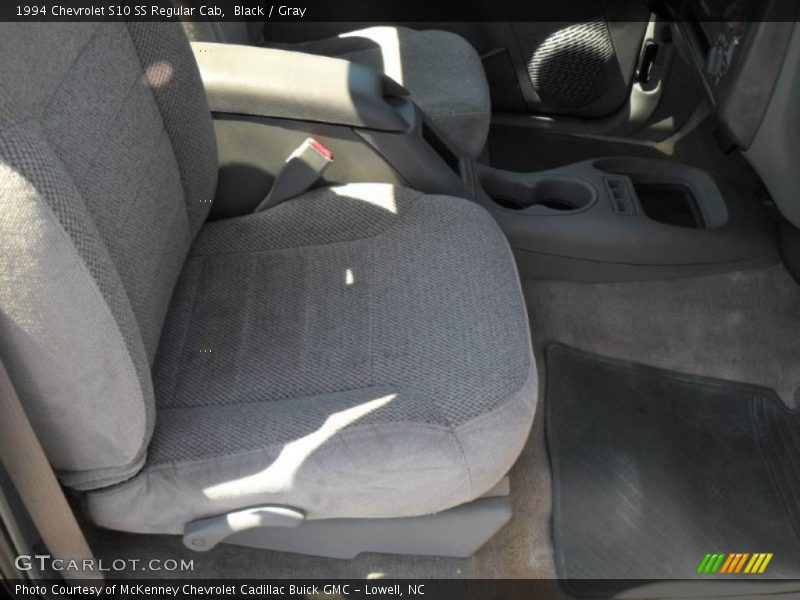 Black / Gray 1994 Chevrolet S10 SS Regular Cab