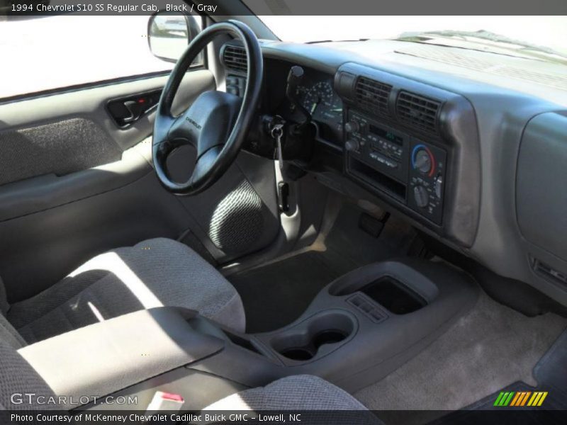 Black / Gray 1994 Chevrolet S10 SS Regular Cab