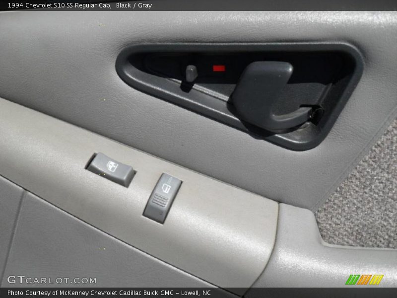 Black / Gray 1994 Chevrolet S10 SS Regular Cab