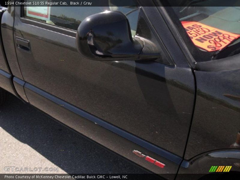 Black / Gray 1994 Chevrolet S10 SS Regular Cab