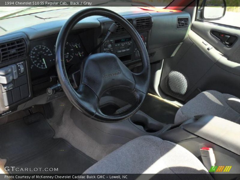 Black / Gray 1994 Chevrolet S10 SS Regular Cab