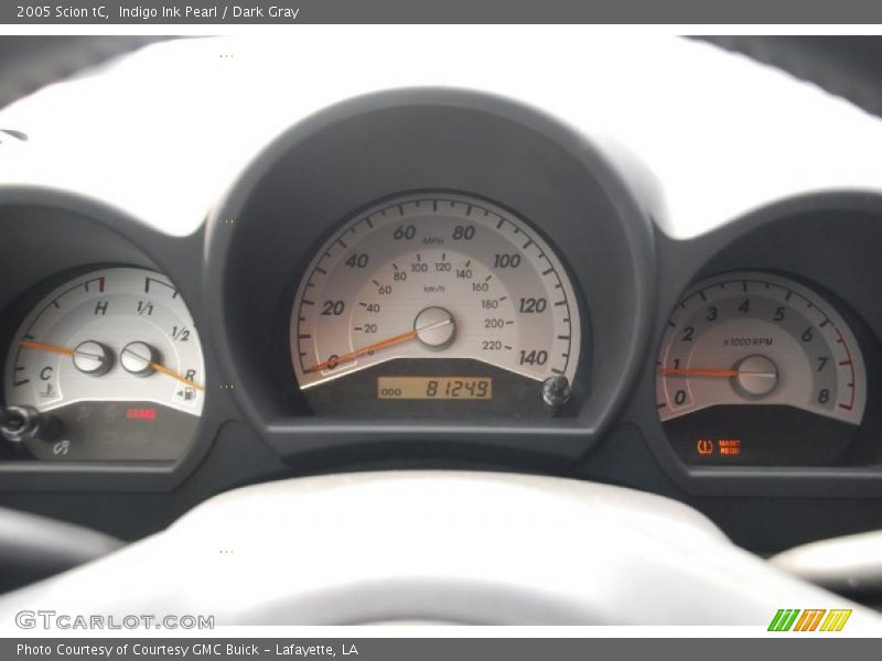 Indigo Ink Pearl / Dark Gray 2005 Scion tC