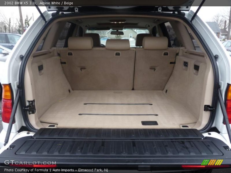 Alpine White / Beige 2002 BMW X5 3.0i