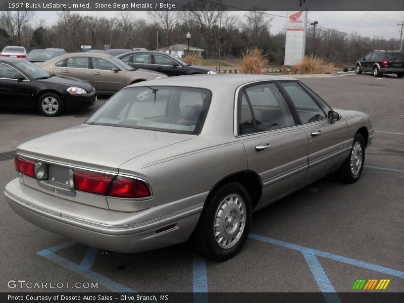 Stone Beige Metallic / Beige 1997 Buick LeSabre Limited