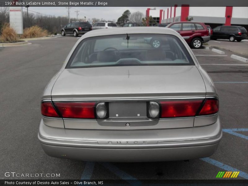 Stone Beige Metallic / Beige 1997 Buick LeSabre Limited