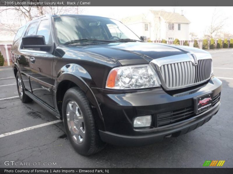 Black / Camel 2006 Lincoln Navigator Luxury 4x4