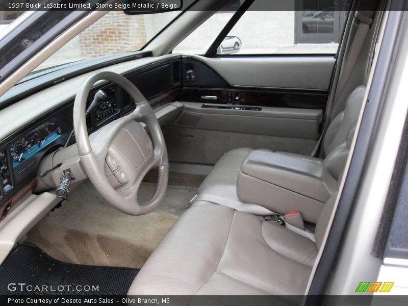 Stone Beige Metallic / Beige 1997 Buick LeSabre Limited
