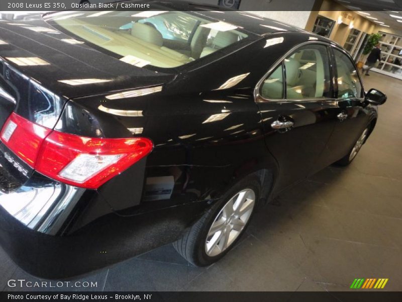 Obsidian Black / Cashmere 2008 Lexus ES 350