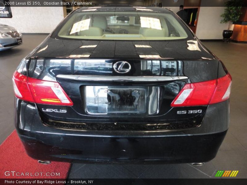 Obsidian Black / Cashmere 2008 Lexus ES 350