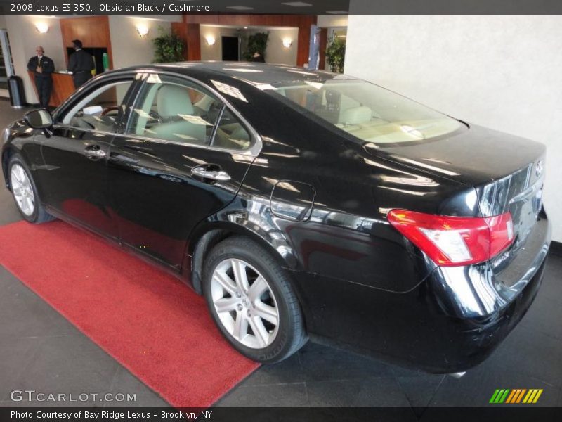 Obsidian Black / Cashmere 2008 Lexus ES 350