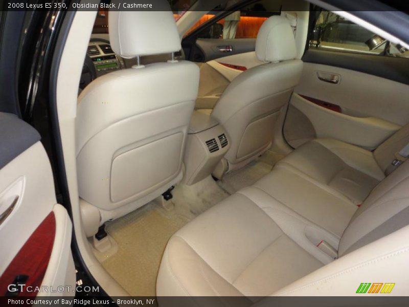 Obsidian Black / Cashmere 2008 Lexus ES 350