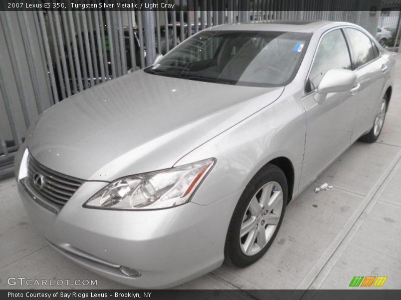 Tungsten Silver Metallic / Light Gray 2007 Lexus ES 350