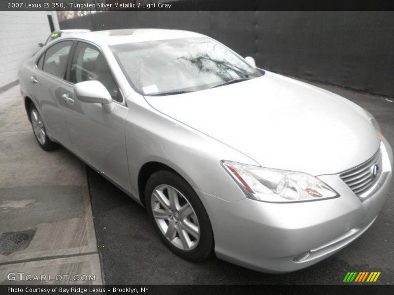 Tungsten Silver Metallic / Light Gray 2007 Lexus ES 350