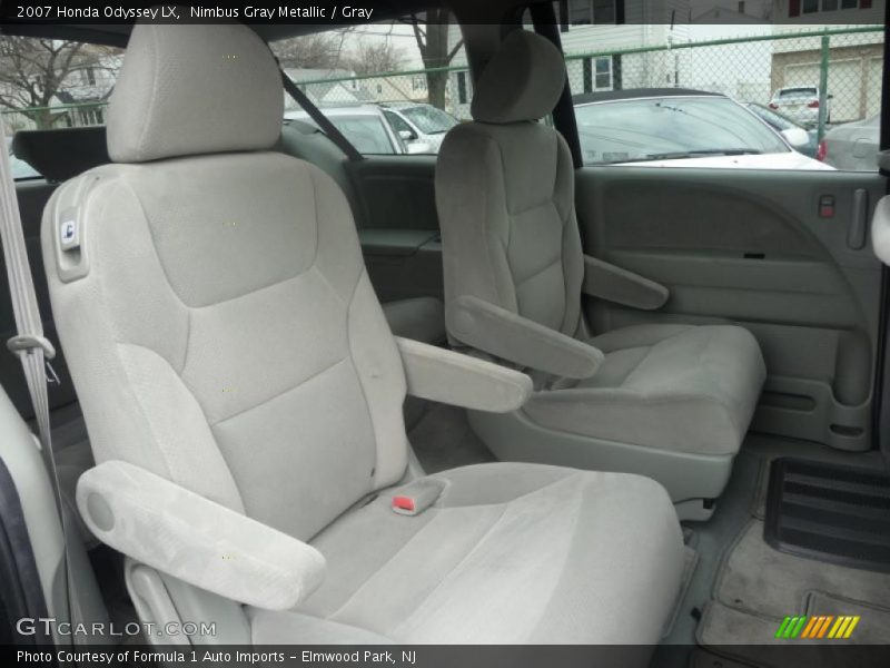 Nimbus Gray Metallic / Gray 2007 Honda Odyssey LX