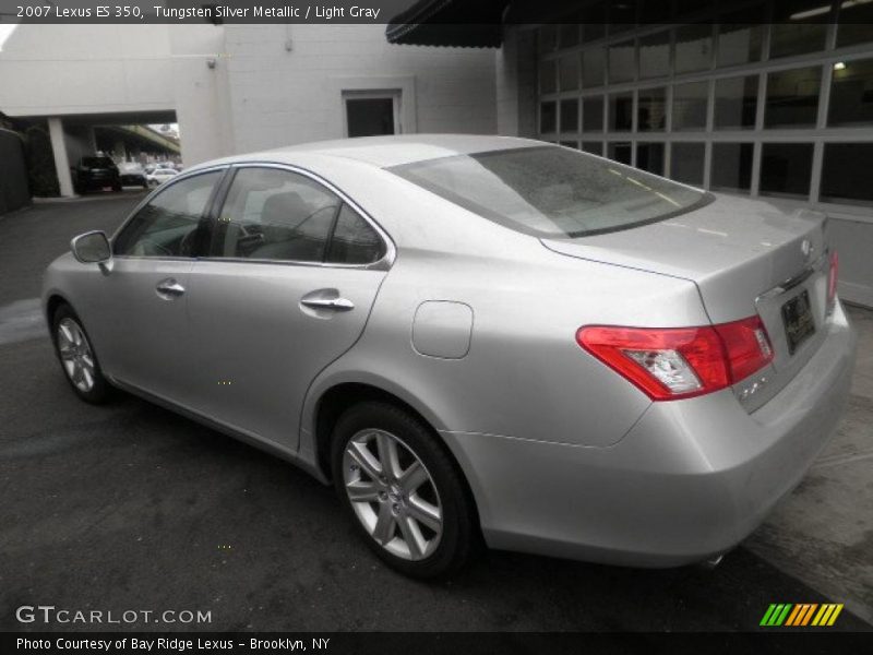 Tungsten Silver Metallic / Light Gray 2007 Lexus ES 350