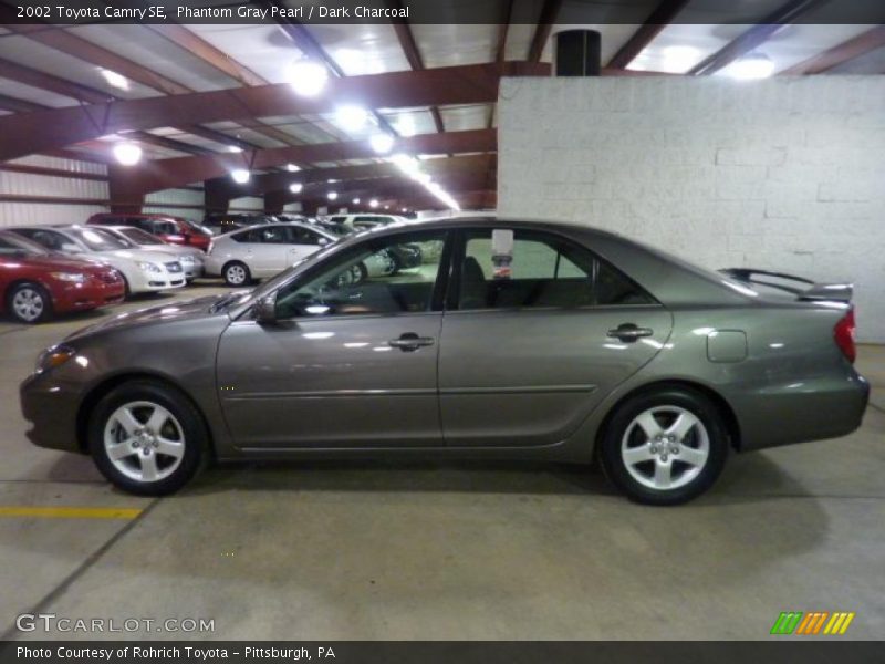 Phantom Gray Pearl / Dark Charcoal 2002 Toyota Camry SE