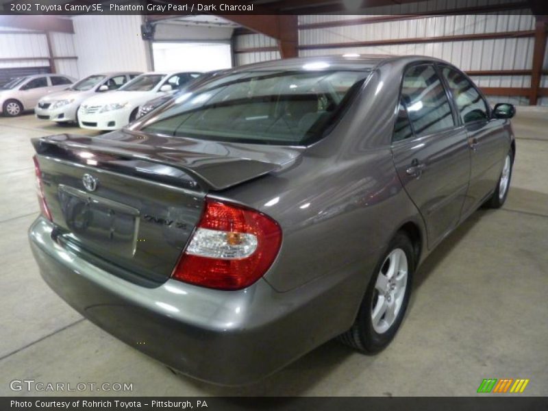 Phantom Gray Pearl / Dark Charcoal 2002 Toyota Camry SE