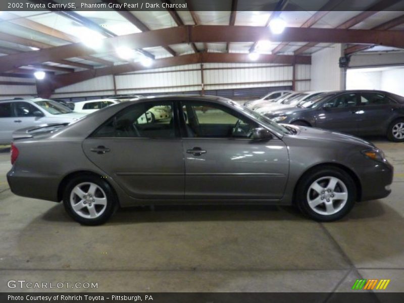 Phantom Gray Pearl / Dark Charcoal 2002 Toyota Camry SE